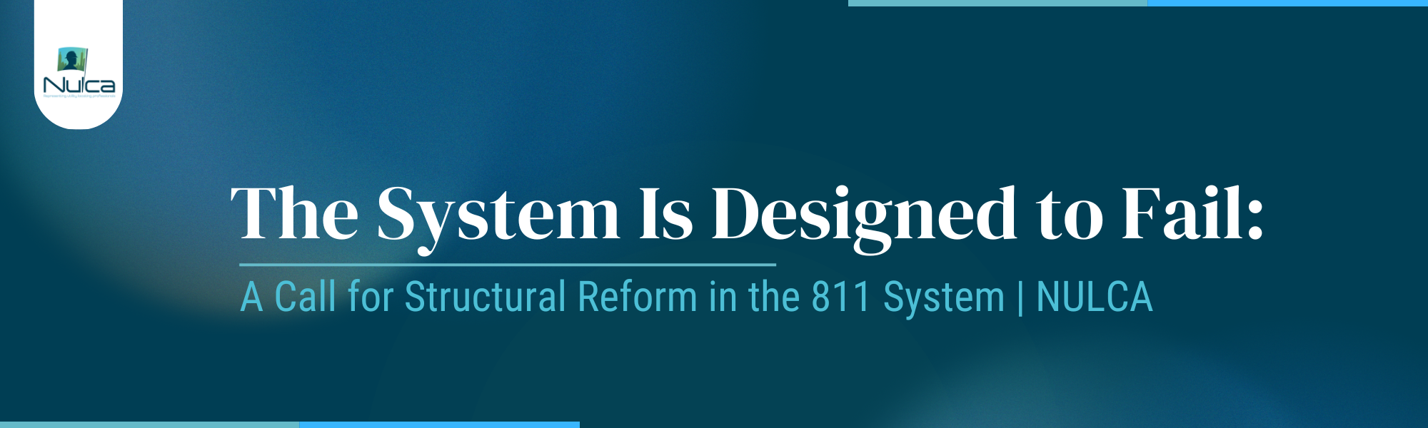 This System Is Designed to Fail. We’re Done Pretending Otherwise.